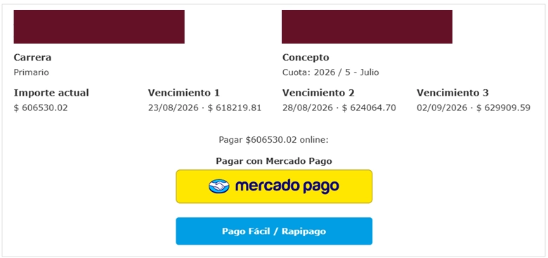 Captura talón de pago
